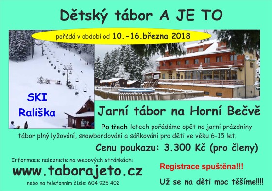 Jarní tábor 2018 Jarní tábor 2018